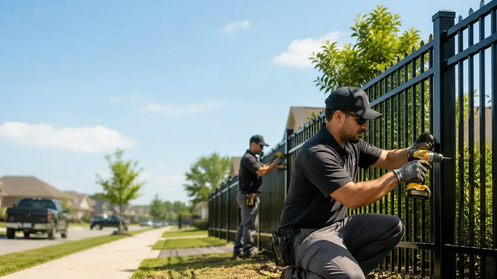 Metal Fence Installation in Finksburg, MD